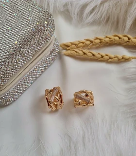 انگشتر طرح طلا بامبو