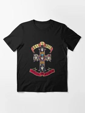 تیشرت guns n roses گانز ان روزز Skull کد 180731