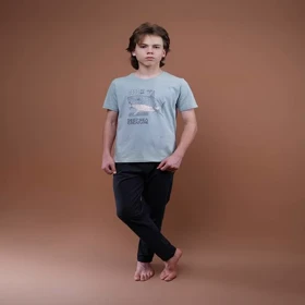 تیشرت شلوار جانا طرح deep sea creature