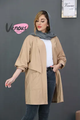 مانتو بابوس آستین پفی