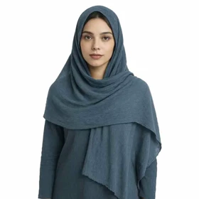 شال پلیسه طرح سنگ شور زنانه - 39251307