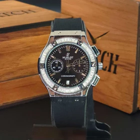 ساعت مچی زنانه هابلوت HUBLOT A919G با 3 موتور فعال کرنوگراف کد 2