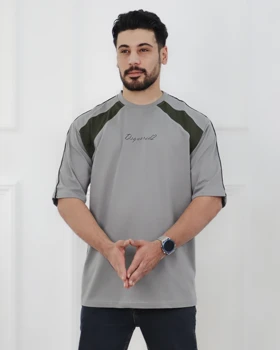 تیشرت آستین کوتاه یقه گرد مردانه 0839