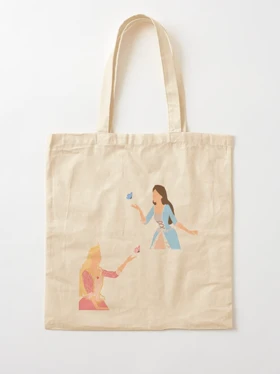 توت بگ طرح Anneliese and Erika from Princess and The Pauper (both with butterflies) کد 271525