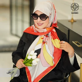 روسری ابریشم توییل هارمونی