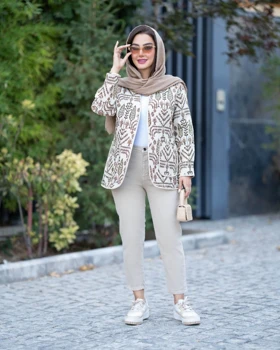 کت گلیمی کوک دوزی شده