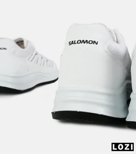 کفش کتانی سفید مشکی Salomon xt-6