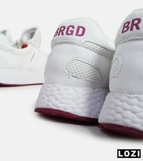 کفش کتانی مردانه سفید بنفش ADIDAS neighborhood