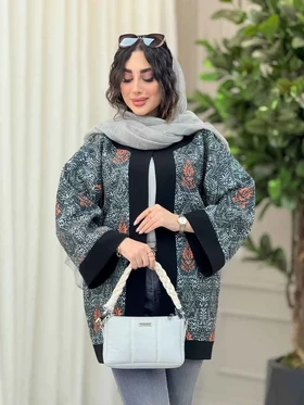 مانتو طرح دار نگار