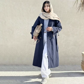 ترنچ کت بلند1007992