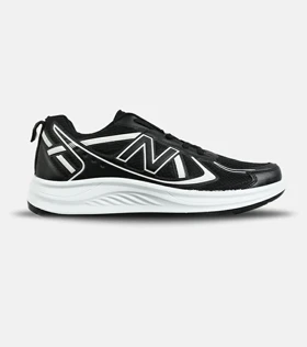 کفش کتانی مردانه و زنانه مشکی سفید NEW BALANCE