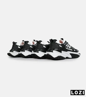 کفش کتانی مردانه و زنانه مشکی سفید NEW BALANCE smith xvision v2 مدل 6638