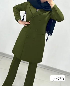 مانتو شلوار آسمان