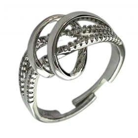 انگشتر زنانه مدل جواهری با قابلیت تنظیم سایز