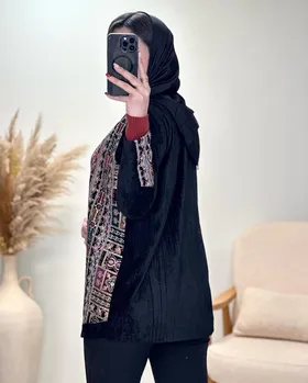 مانتو مزونی مخمل