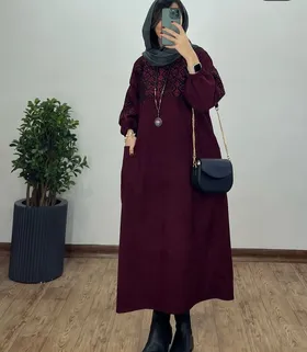 مانتو مخمل آوا سنتی