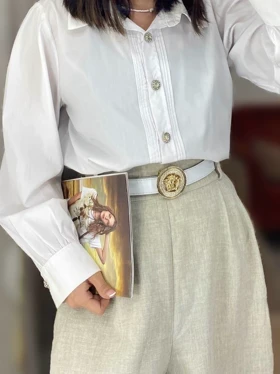 کمربند زنانه ورساچ 3 سانت کد 005