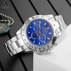 ساعت رولکس دیتونا صفحه سورمه‌ای Rolex Daytona D18