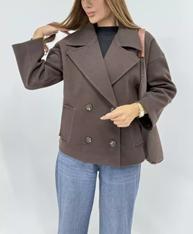 کت فوتر یقه انگلیسی کد 1/PS002 برند ردا