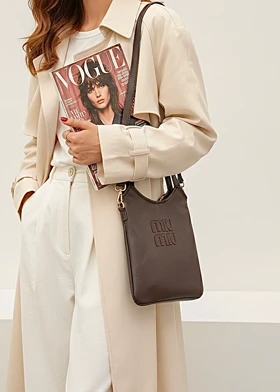 کیف زنانه miu miu کد 2134 (قهوه ای سوخته)