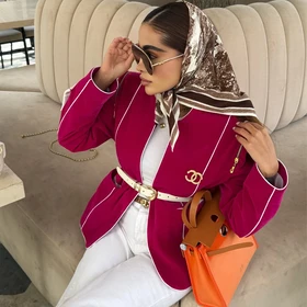 کت آستردار مخمل