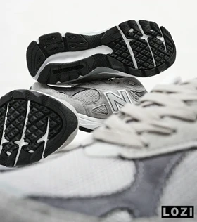 کفش کتانی سبز طوسی NEW BALANCE 990