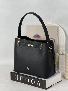 کیف دستی/دوشی زنانه آلفاALFA (مشکی)