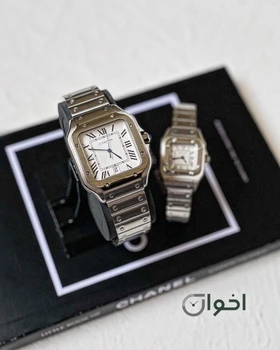 ساعت کارتیر سانتوس فلزی اصلی