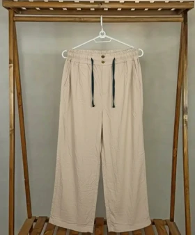 شلوار دامنی (SL-1-303) (کرمی)