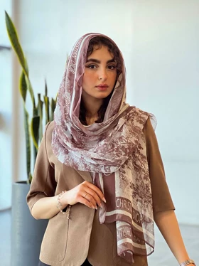 شال بهاره دیور جنگلی (قهوه ای)
