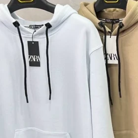 هودی سفید ساده (بیسیک)