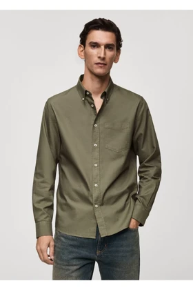 پیراهن مردانه mango-man