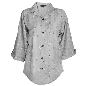 تونیک زنانه گل‌دار گچی