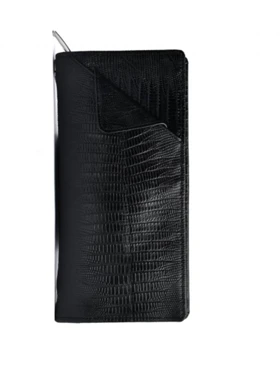 کیف دسته چک چرم طبیعی آدلینا