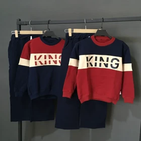 ست بلوز شلوار پسرانه KING در 4 سایز