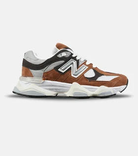 کفش کتانی مردانه و زنانه طوسی مشکی قهوه ای NEW BALANCE 9060 مدل 7592