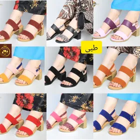 صندل طبی پاشنه‌دار تابستانه زنانه 548-5