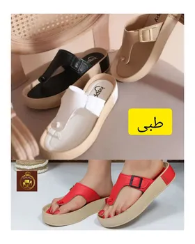 صندل دمپایی لا انگشتی طبی زنانه دیبا