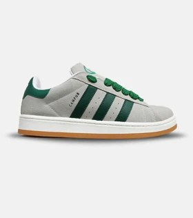 کفش کتانی بزرگ پا طوسی سبز ADIDAS Campus