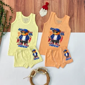 ست لباس زیر پسرانه تدی