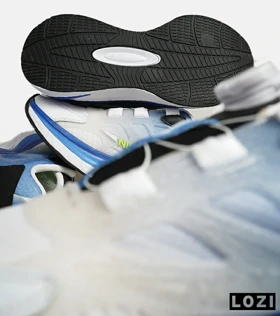 کفش کتانی مردانه و زنانه آبی NIKE reverse swoosh DISK