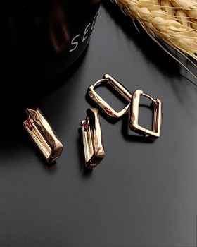 گوشواره مستطیل چند وجهی ژوپینگ
