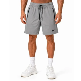 شلوارک ورزشی مردانه نایک مدل Dri Fit-8038 طوسی روشن