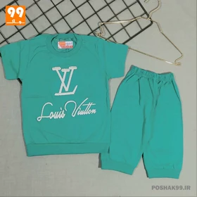 تیشرت شلوارک پسرانه LV