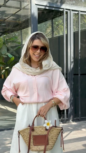 شومیز خنک شانتون ترک