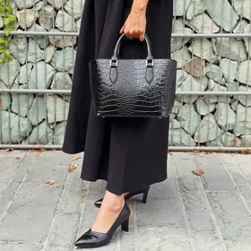 کفش مجلسی چرم زنانه CODE:769