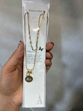گردنبند دولاین چشم