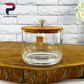 شکلات خوری اکرولیک 1 طبقه درب چوبی لیمون