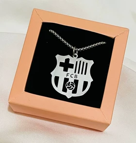 گردنبند فوتبالی بارسا