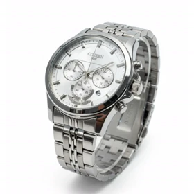 ساعت استیل طرح سیتیزن مردانه نقره ای